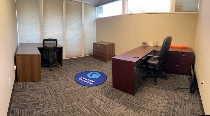 Clean commercial office interior